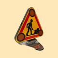 Triflash LED magnétique autonome double face – signalisation véhicule chantier TP