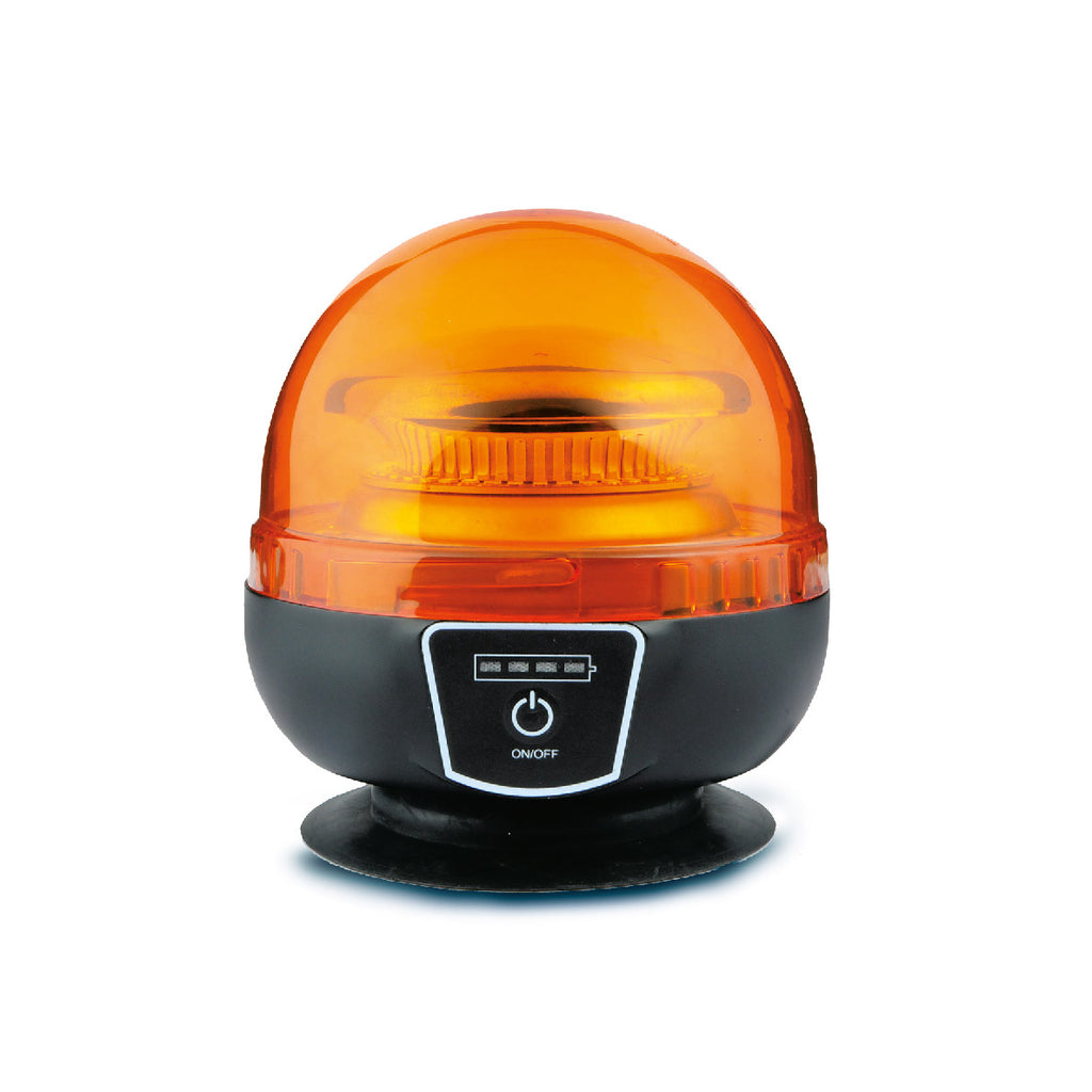 Gyrophare LED - Magnétique & Autonomie 2h