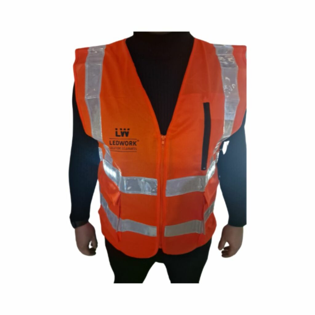 Gilet de sécurité réfléchissant – lumineux