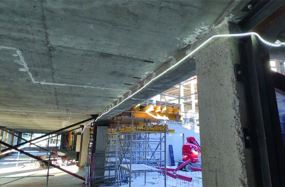 Ruban LED chantier 25m / 50m – éclairage professionnel extérieur IP65 haute visibilité