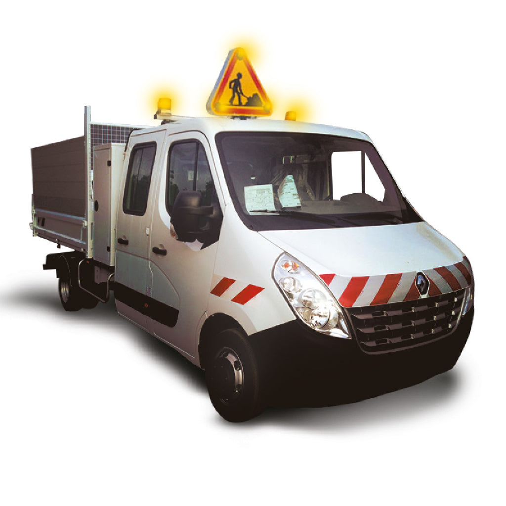 Triflash de toit – avec kit rabattable